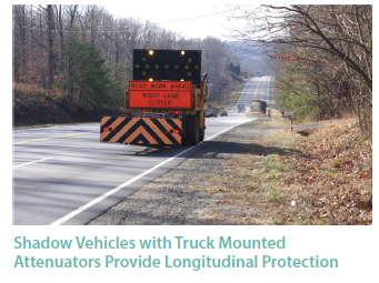 Shadow Vehicles with Truck Mounted Attenuators Provide Longitudinal Protection