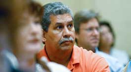 conference attendees in classroom